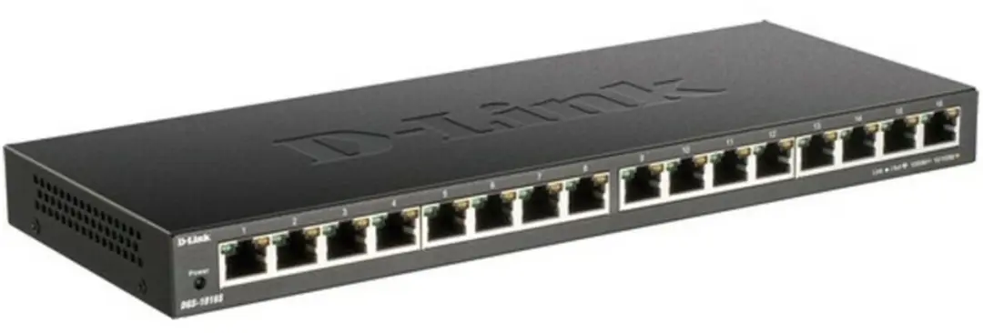 D-Link DGS-1016S/E Netwerk Switch 16-poorts - Wit - afbeelding 5 van 5