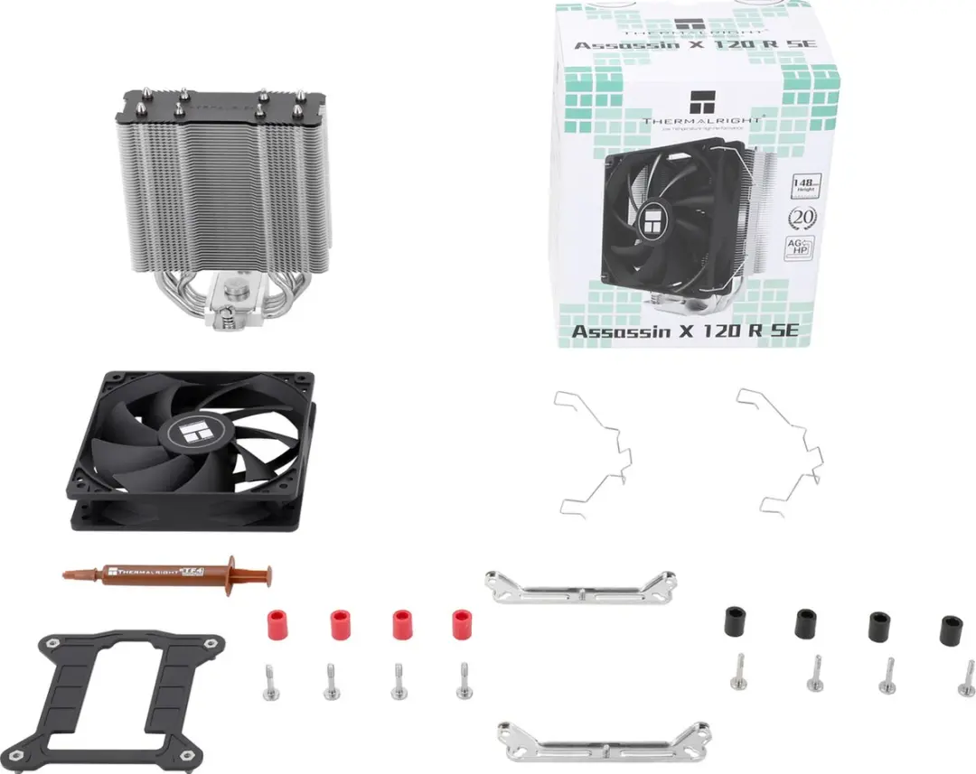 Thermalright Assassin X 120 Refined SE TL-C12C Processorkoeler - afbeelding 2 van 6
