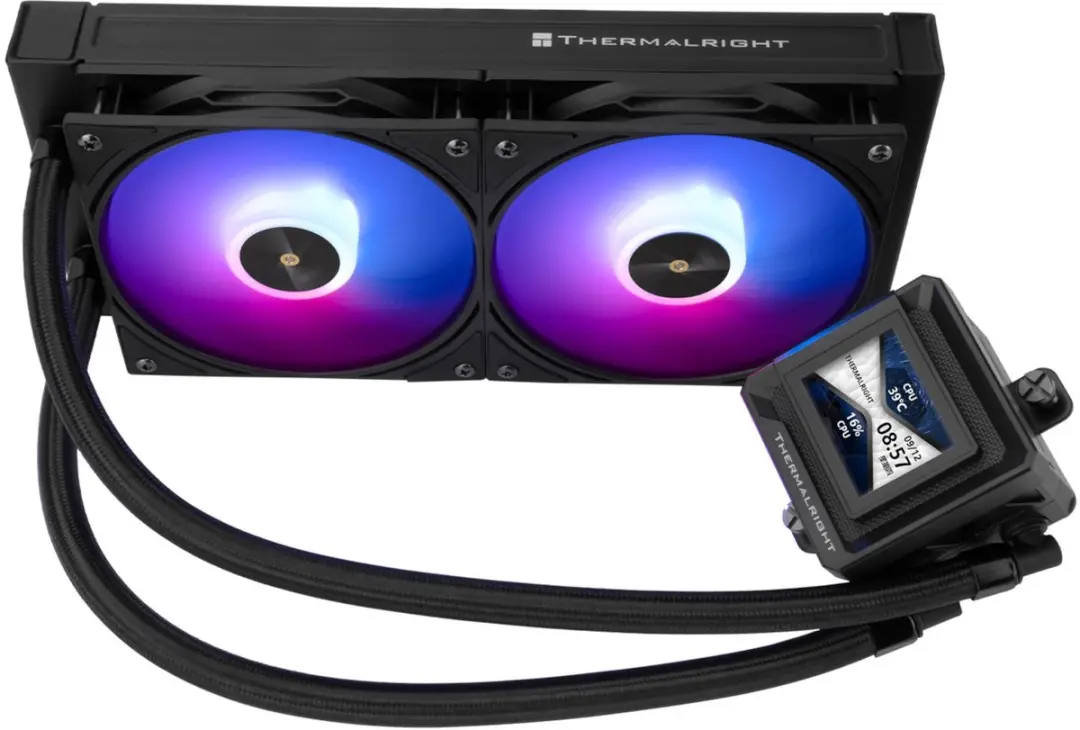 Thermalright Frozen Warframe 240 SE AIO-waterkoeling - 240mm - Zwart - afbeelding 2 van 4