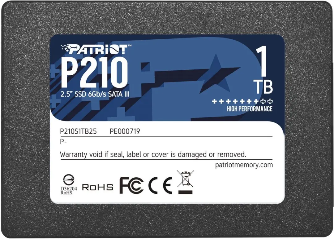 Patriot Memory P210 P210S1TB25 SSD