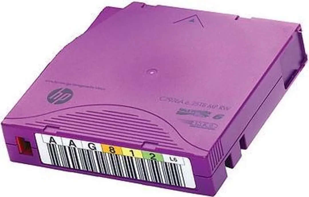 HPE C7976AN LTO Ultrium 6 Datatape 6TB - afbeelding 2 van 2
