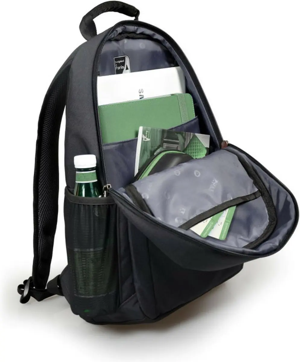 PORT Designs Sydney ECO Laptop Rugzak - Gerecycled - Zwart - afbeelding 5 van 6
