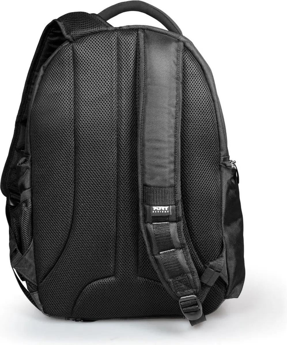 PORT Designs Courchevel II ECO Laptop Rugzak 17.3 inch - 24L - Zwart - afbeelding 2 van 6