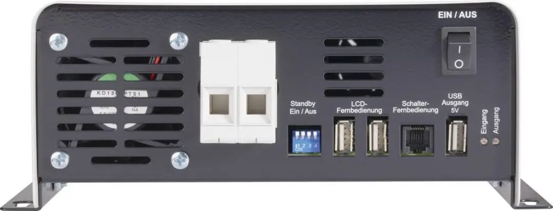 Voltcraft SWD-600/12 Omvormer 600W 12V/DC naar 230V/AC - afbeelding 2 van 5