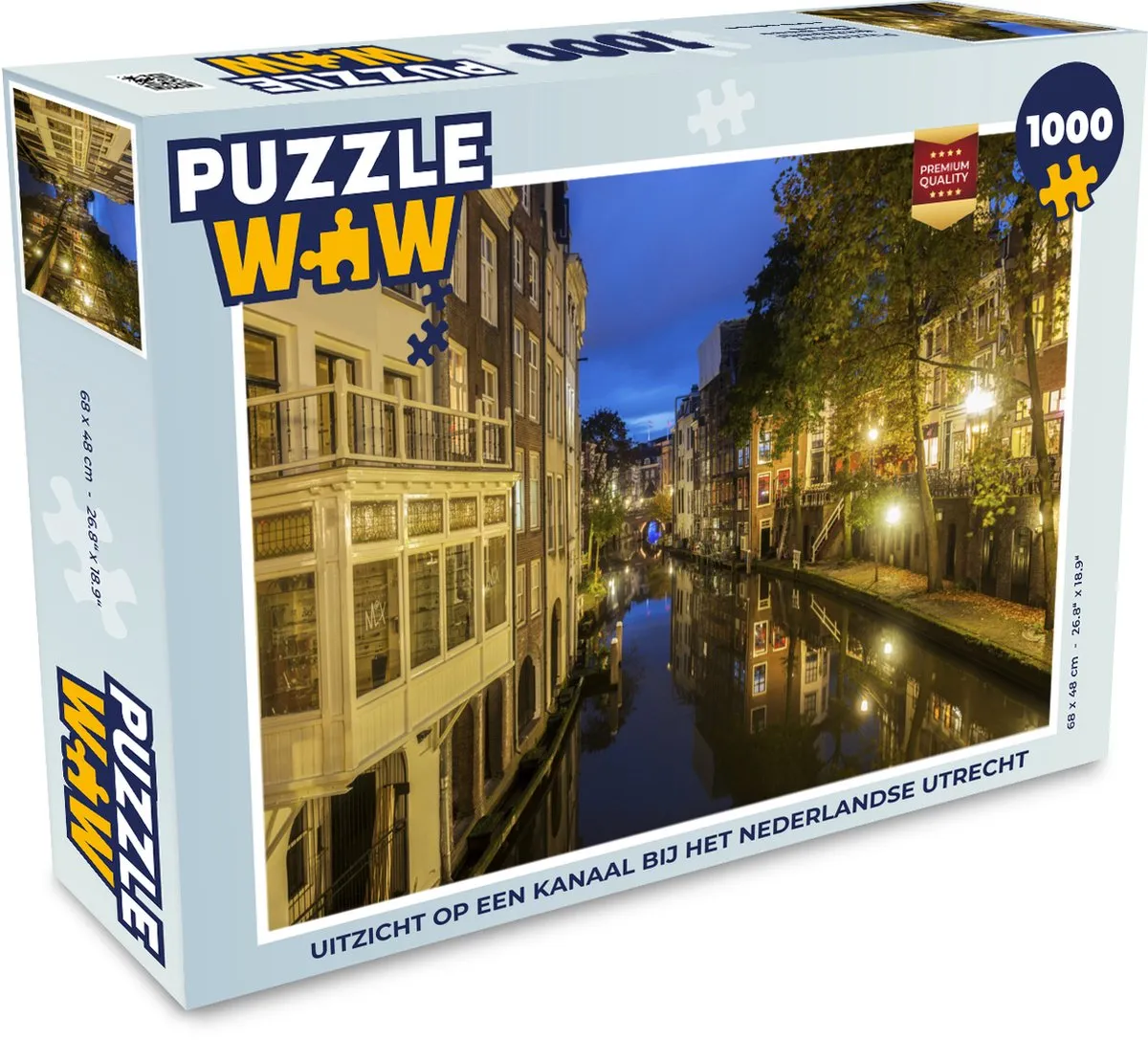 PuzzleWow Legpuzzel 1000 Stuks