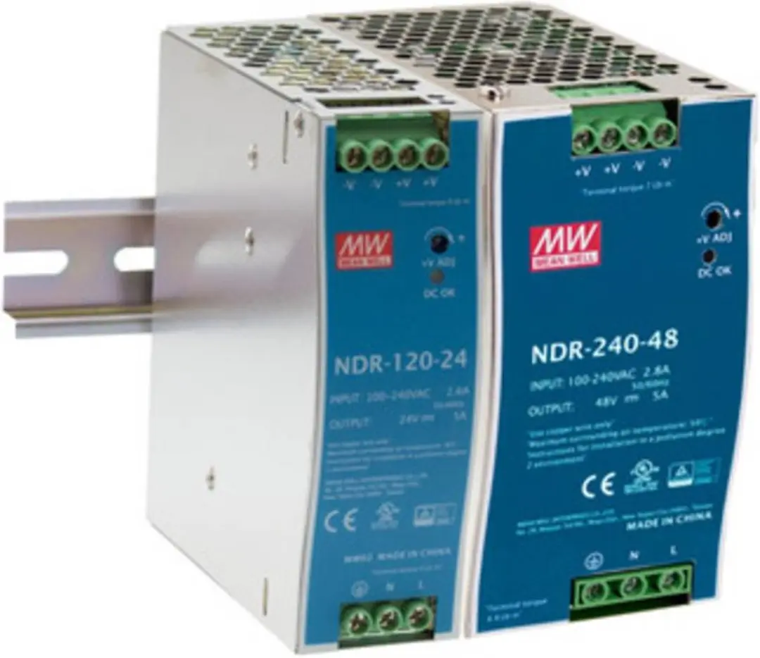 Mean Well NDR-75-48 DIN-rail Voeding - 48V 75W - afbeelding 4 van 4