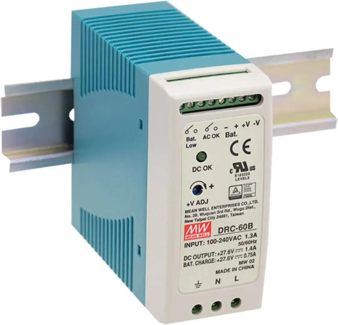 Mean Well DRC-60A DIN-rail netvoeding - 13.8V 59W - afbeelding 4 van 4