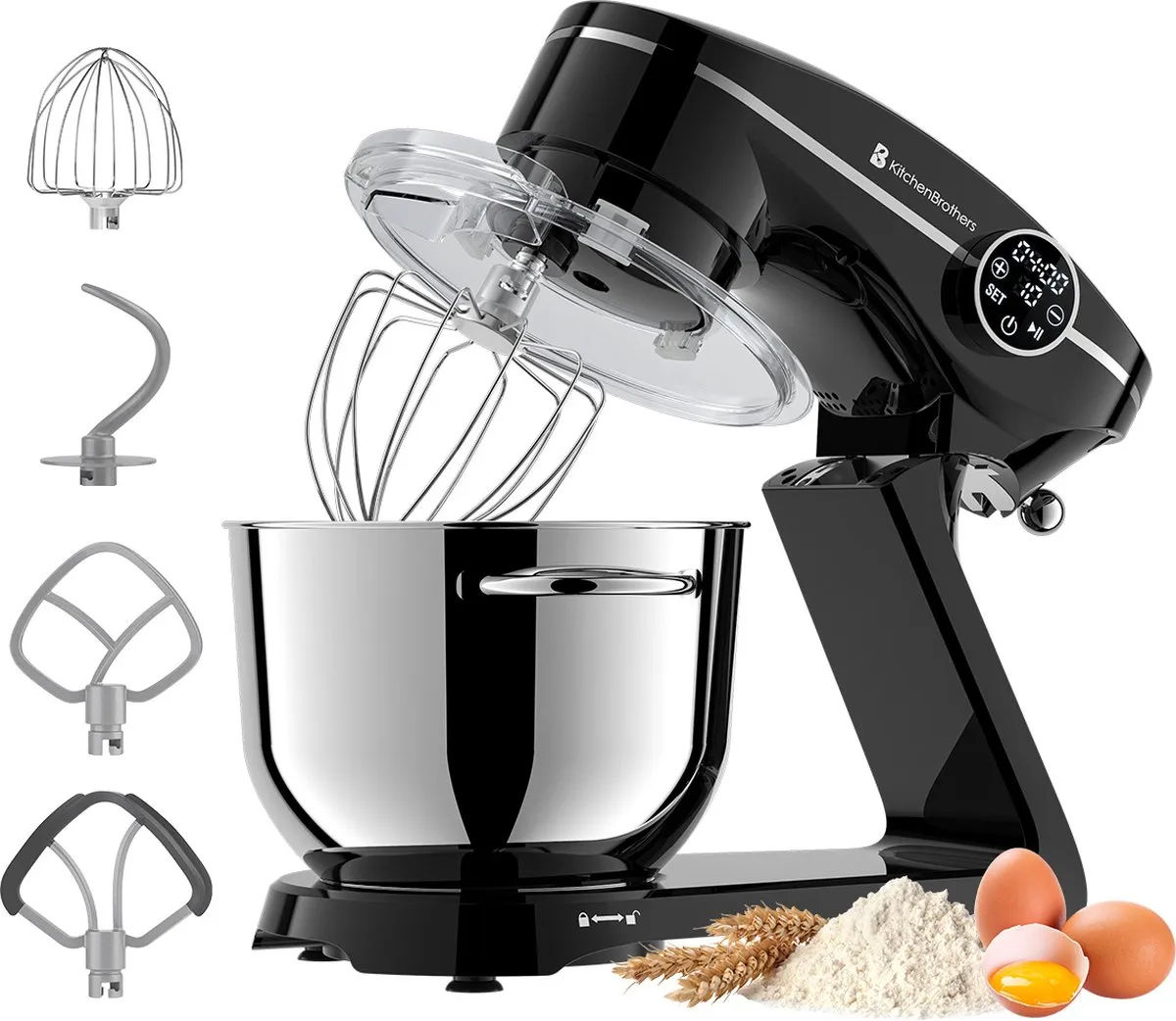 KitchenBrothers Keukenrobot 1800W
