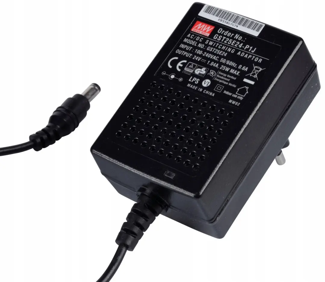 Mean Well GST25E24-P1J Stekkernetvoeding 24V 25W