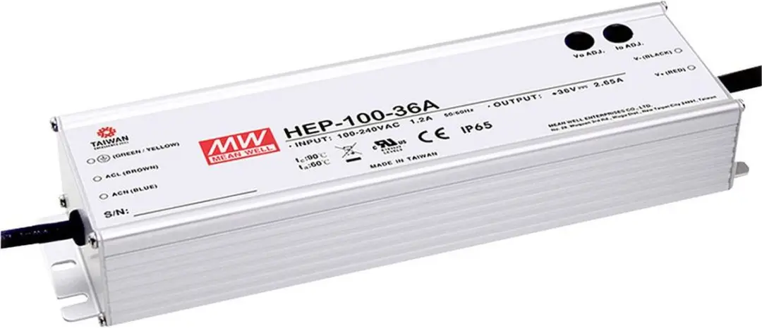 Mean Well HEP-100-12A Industriële Netvoeding 12V 100W