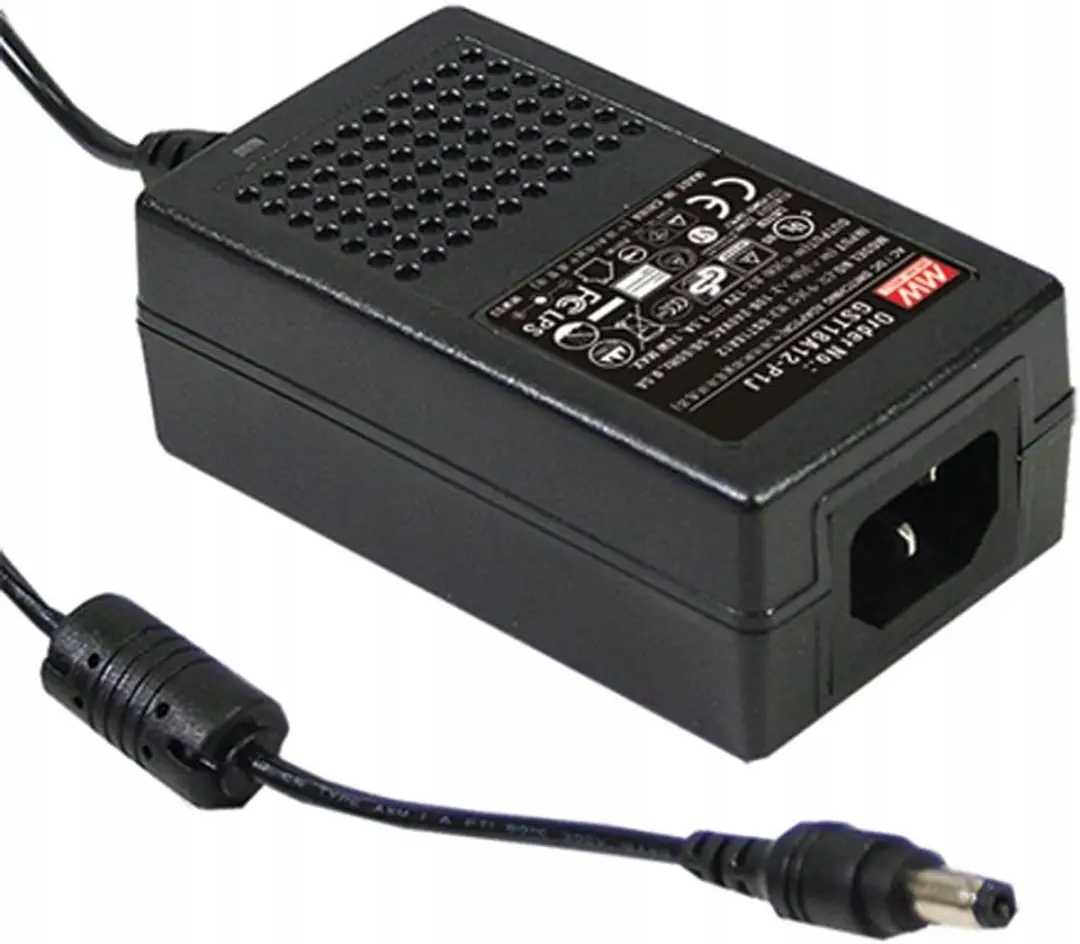 Mean Well GST18A12-P1J Tafelnetvoeding 12V 18W
