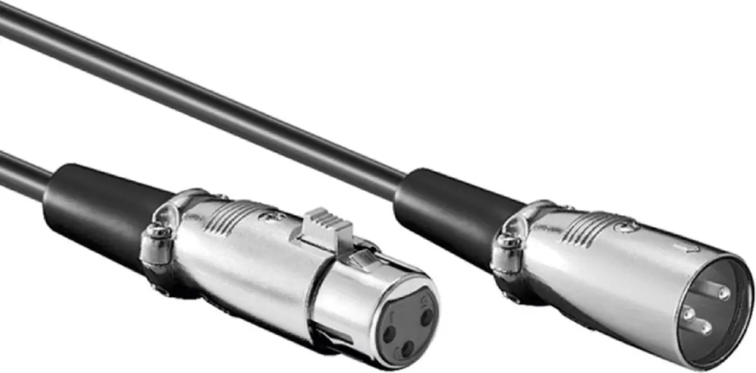 Goobay 50715 XLR Audiokabel 6m - Zwart - afbeelding 3 van 3