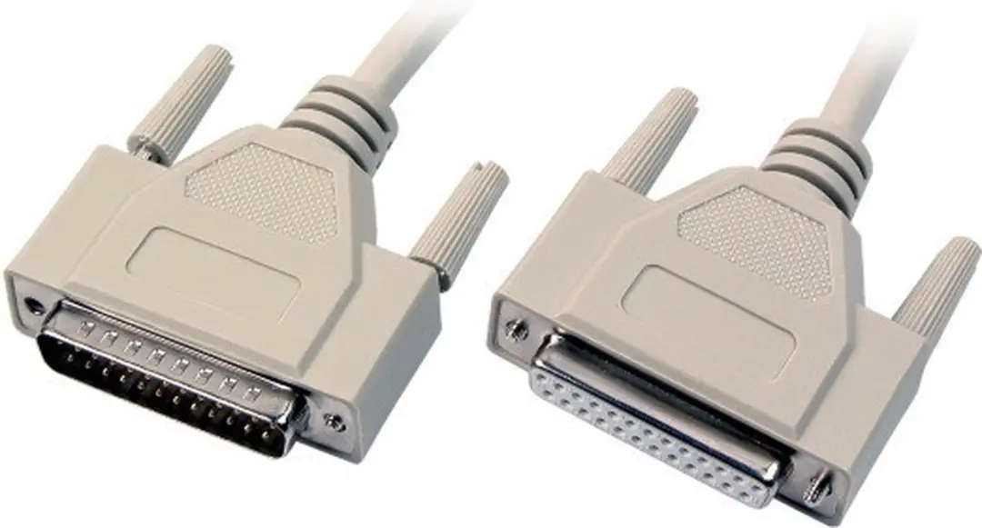 EFB Elektronik EK165.3 Interfacekabel DB25 - 3m - Beige - afbeelding 3 van 3