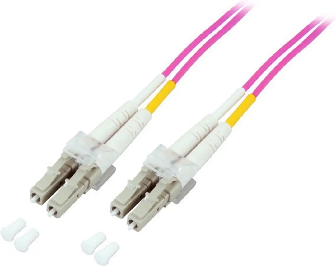 EFB Elektronik O0319.20 Glasvezelkabel 20m LC OM4 - Violet - afbeelding 6 van 6