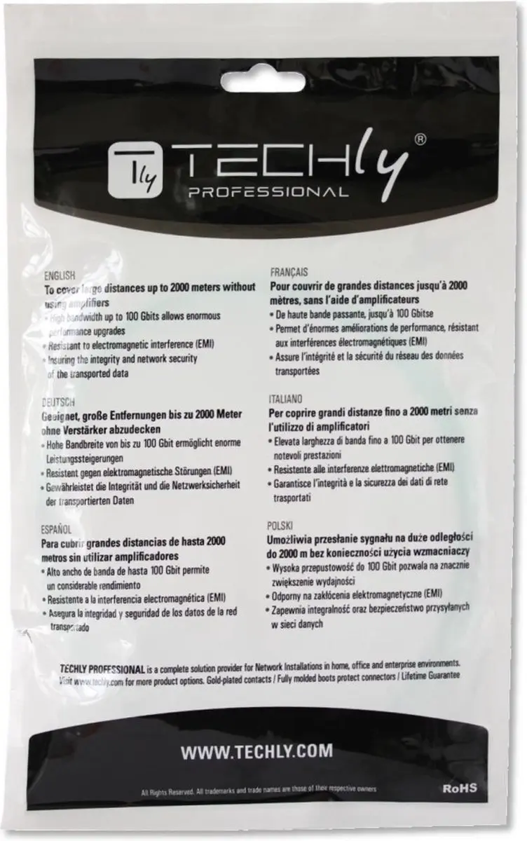 EFB Elektronik O0319.20 Glasvezelkabel 20m LC OM4 - Violet - afbeelding 5 van 6