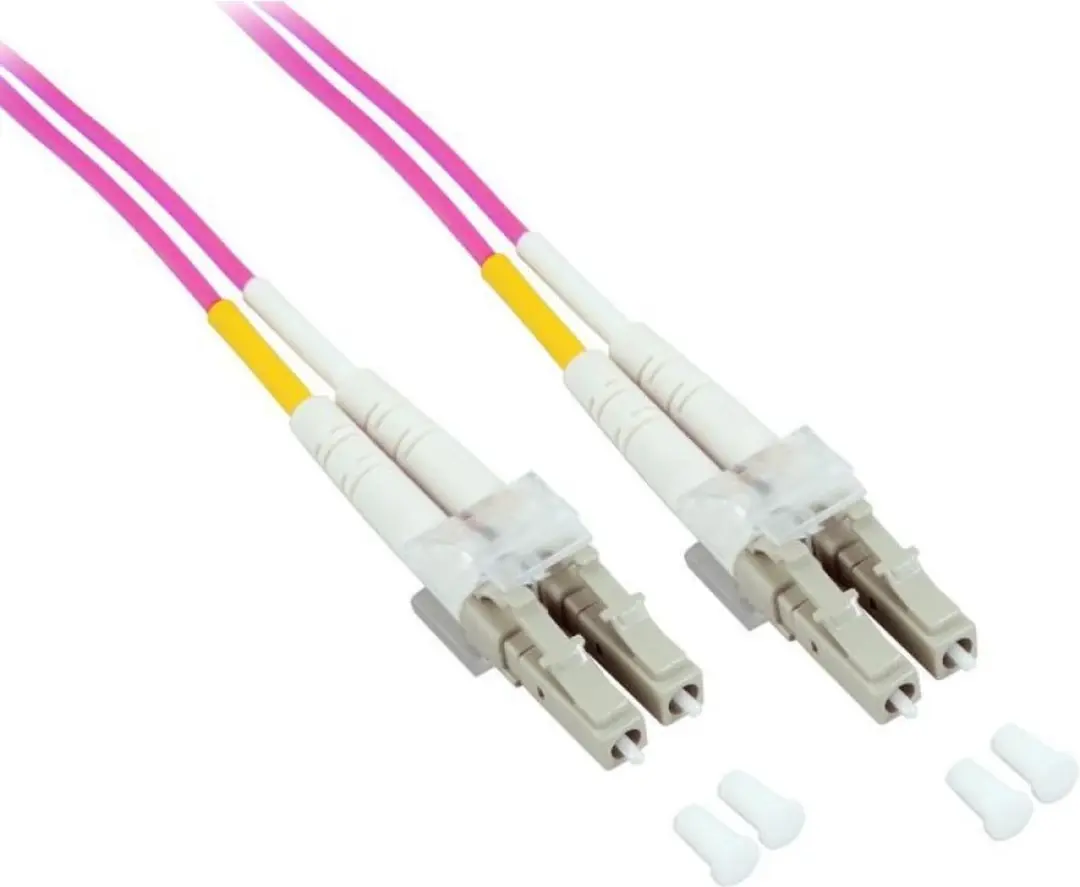 EFB Elektronik O0319.20 Glasvezelkabel 20m LC OM4 - Violet - afbeelding 2 van 6