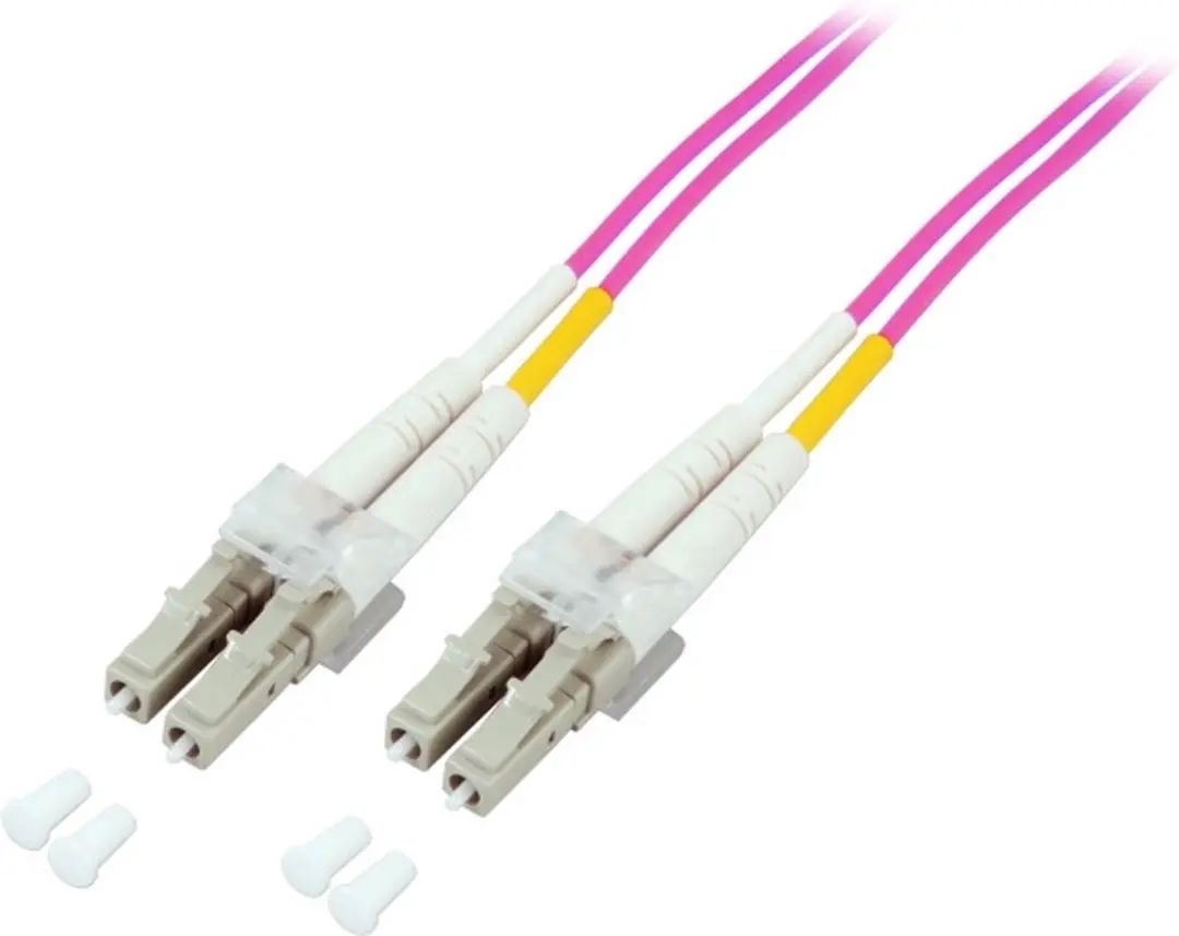 EFB Elektronik O0319.1,5 Glasvezelkabel LC-LC OM4 - Paars - afbeelding 2 van 2
