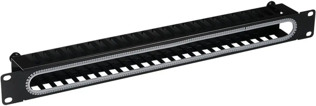 EFB Elektronik 699999NTS.1 Rack Kabelbeheerpaneel - Zwart - afbeelding 2 van 3