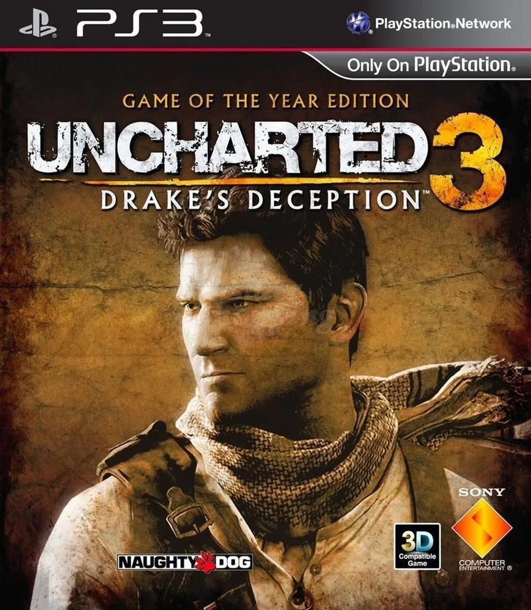 Sony PlayStation Uncharted 3: Drake's Deception Goty