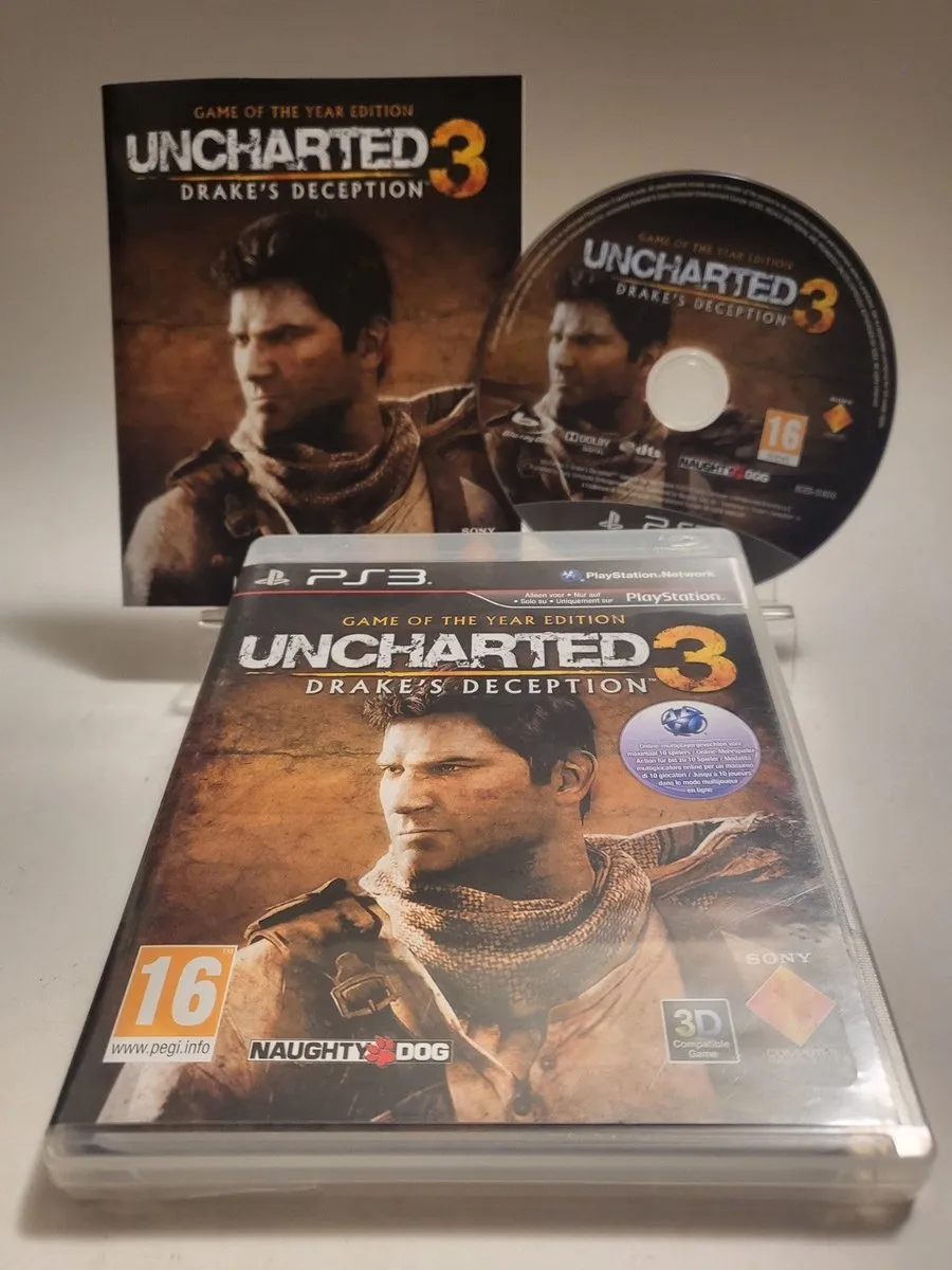 Sony PlayStation Uncharted 3: Drake's Deception Goty