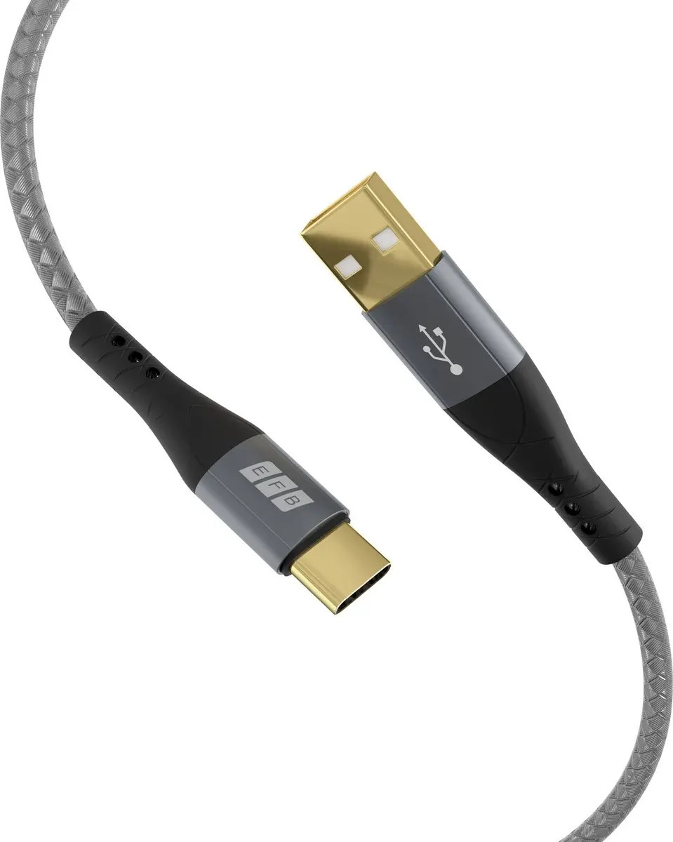 EFB Elektronik USB-AC-00004 USB-kabel USB A naar USB C 3m 60W
