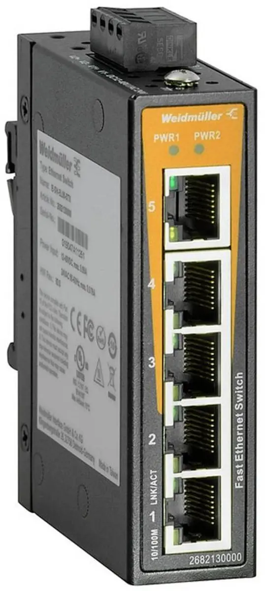 Weidmüller IE-SW-EL05-5TX Industrial Ethernet Switch