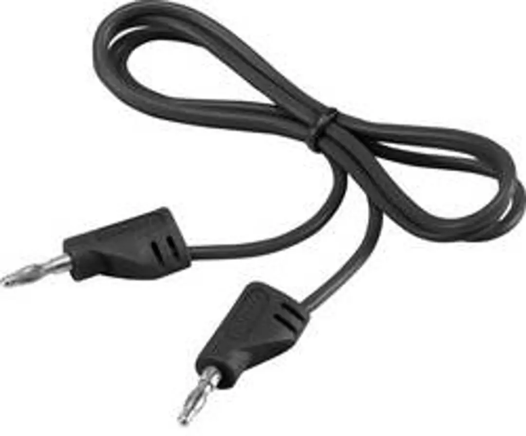 Voltcraft MSB-200 Meetsnoer Banaanstekker 2mm - 0.60m - Zwart - afbeelding 4 van 5