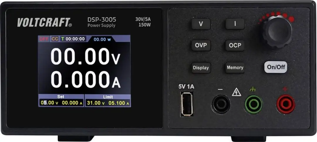 Voltcraft DSP-3005 Labvoeding VC-12231810 - 0-30V/0-5A - afbeelding 5 van 6