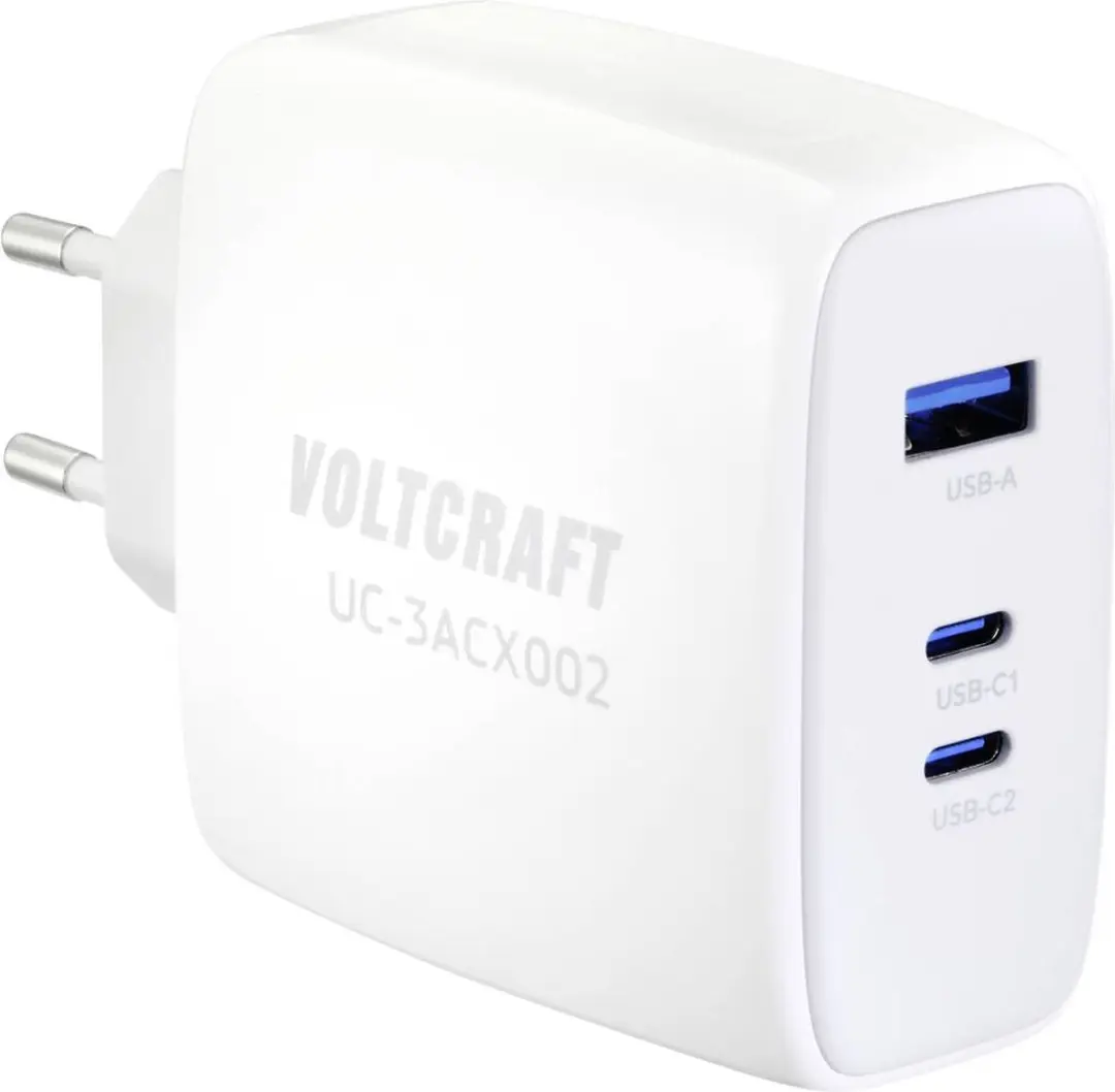 Voltcraft UC-3ACX002 USB-oplader 100W - Wit - afbeelding 5 van 5