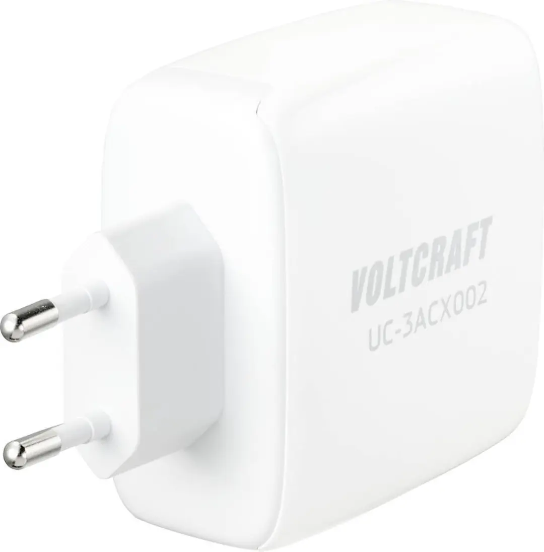Voltcraft UC-3ACX002 USB-oplader 100W - Wit - afbeelding 2 van 5