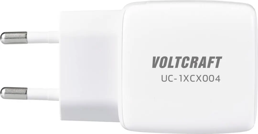 Voltcraft UC-1XCX004 USB-oplader 20 W USB-C GaN - Wit - afbeelding 3 van 4