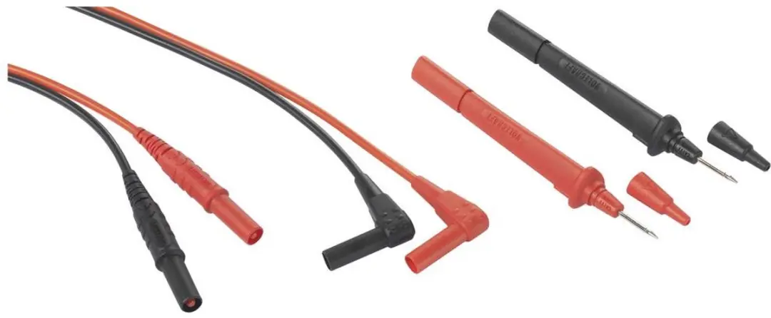 Voltcraft VC801 Meetsnoer 4 mm Testpunt 1.5 m - Zwart-rood - afbeelding 3 van 3