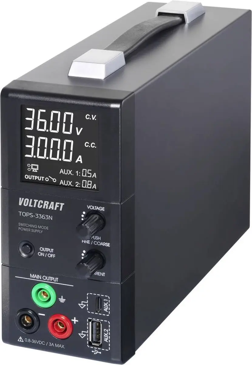 Voltcraft TOPS-3363N Labvoeding