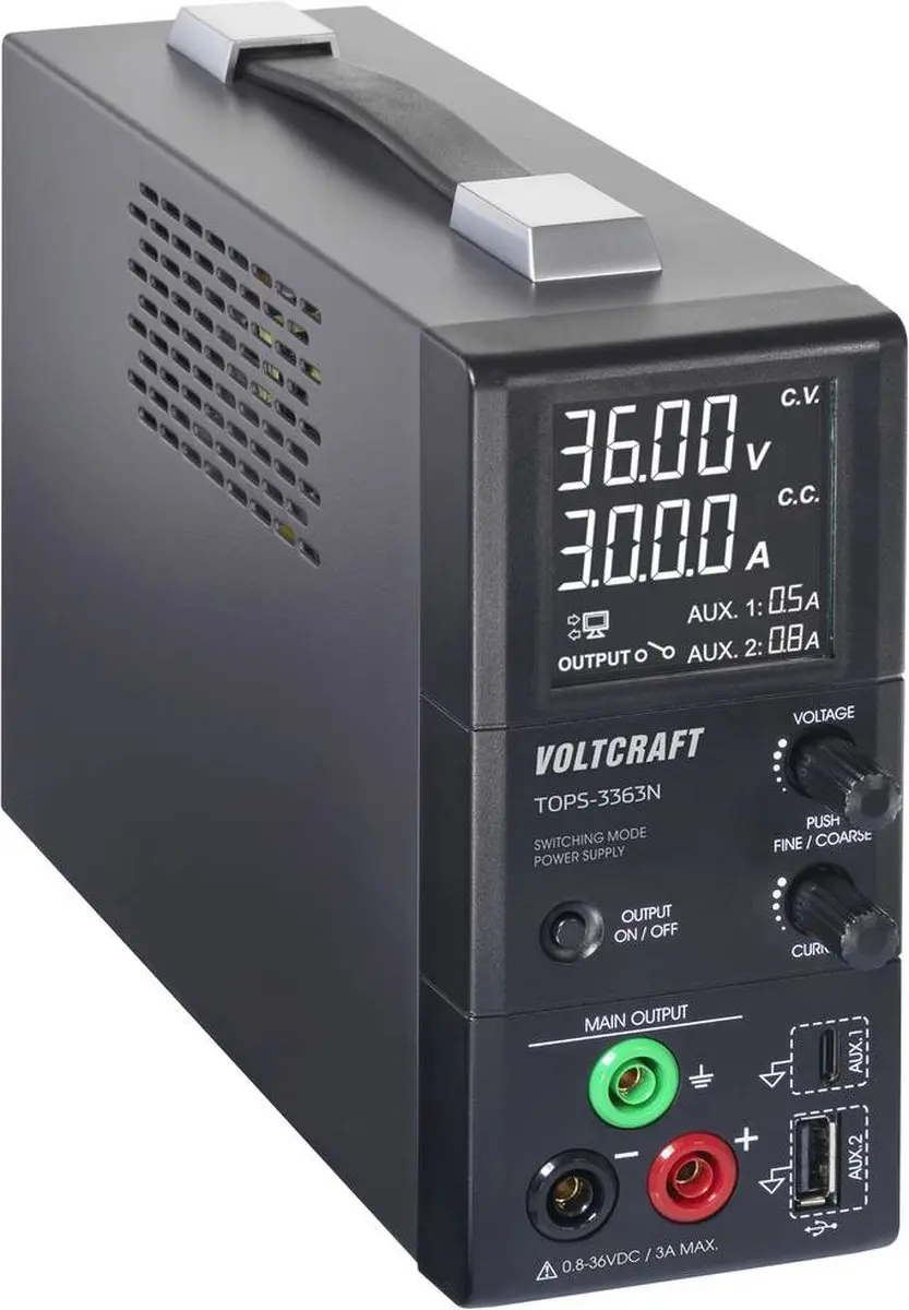 Voltcraft TOPS-3363N Labvoeding - 100W - afbeelding 2 van 4