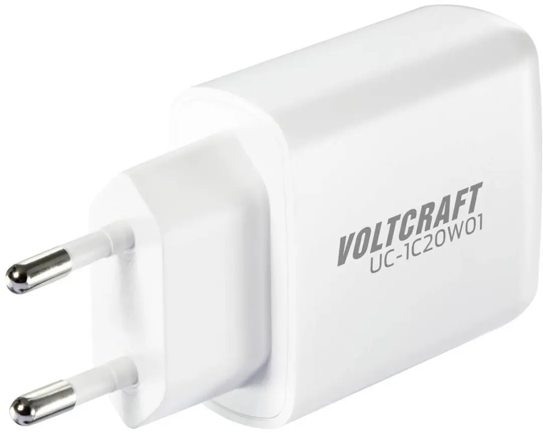 Voltcraft UC-1C20W01 USB-oplader 20W - Wit - afbeelding 4 van 4