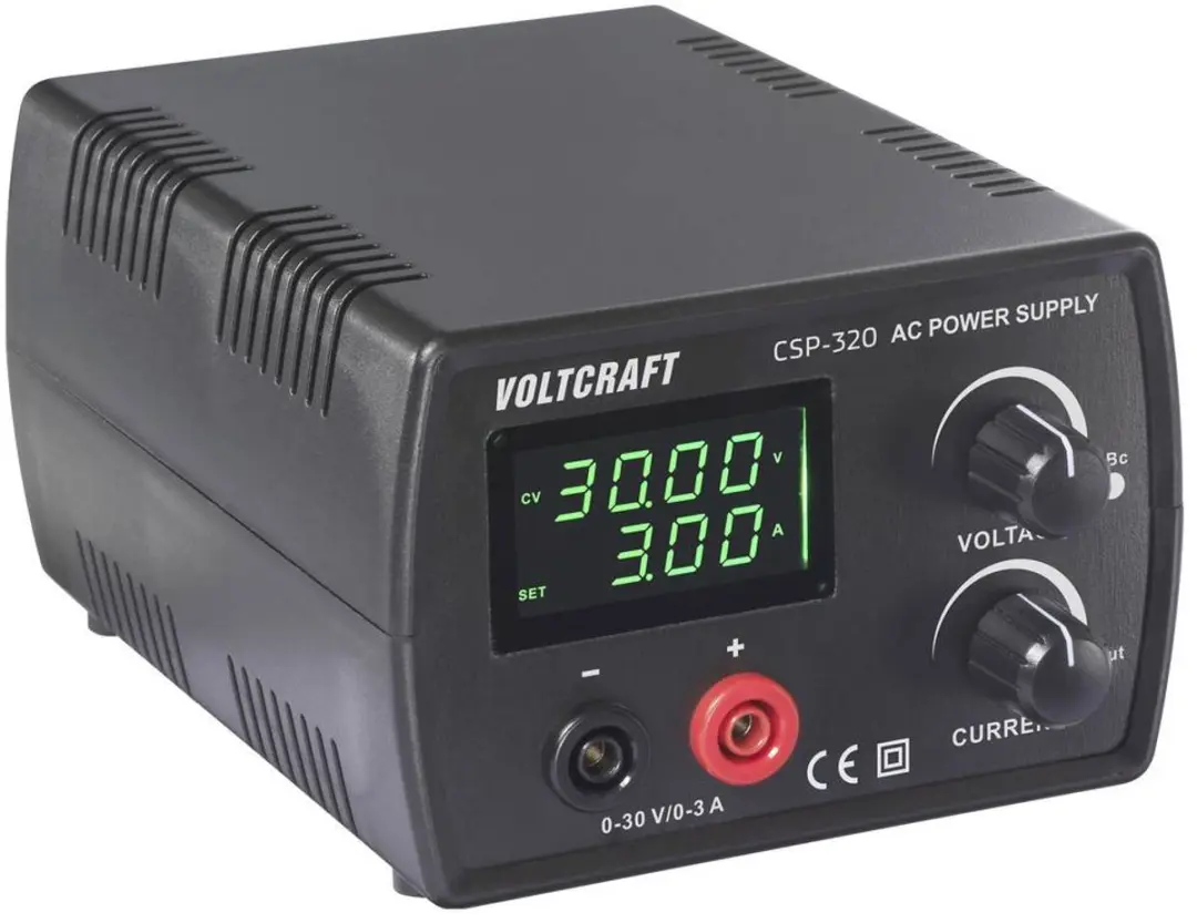 Voltcraft CSP-320 Labvoeding - 0-30V - 3A - 90W - afbeelding 4 van 4