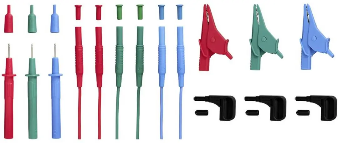 Voltcraft MLSet-140 Meetsnoerenset 4 mm - 1,5m - afbeelding 3 van 5