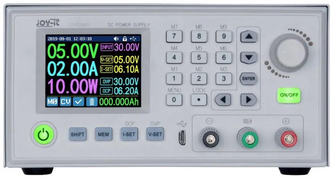 Joy-it JT-PS1440-C Labvoeding 0-60V 0-24A 1440W - afbeelding 4 van 4