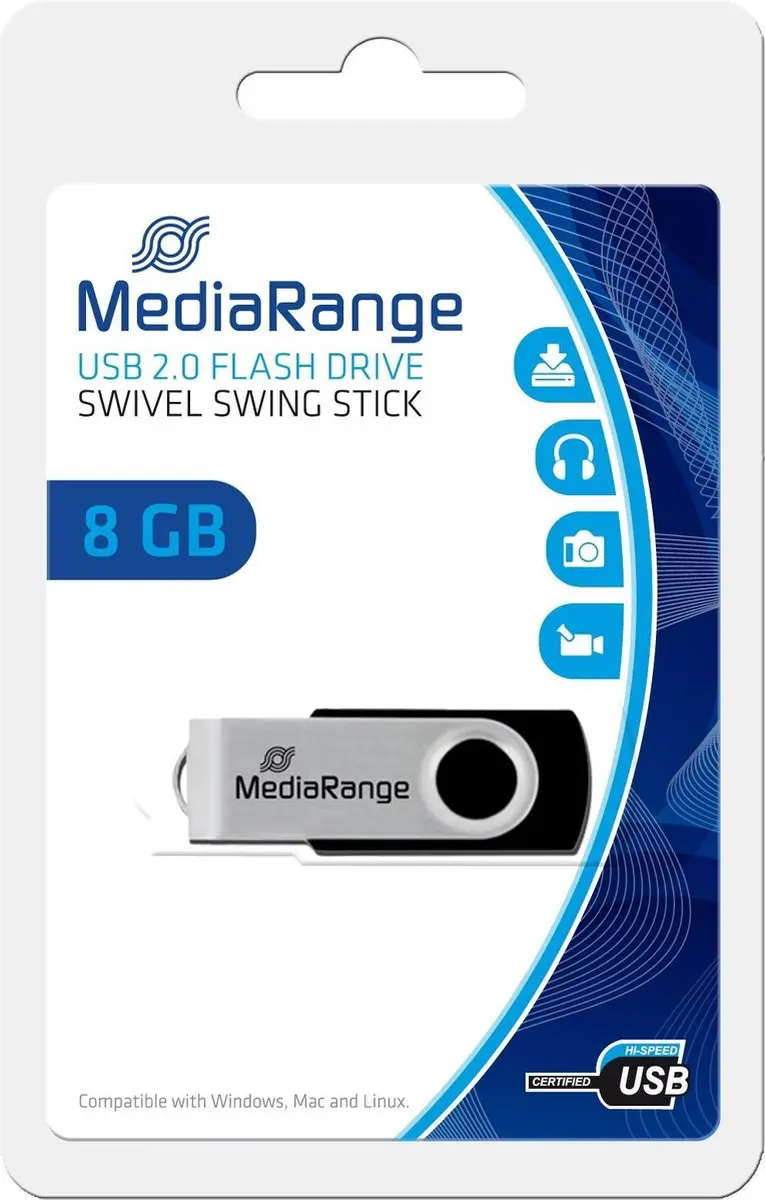 MediaRange MR908 USB-stick 8GB