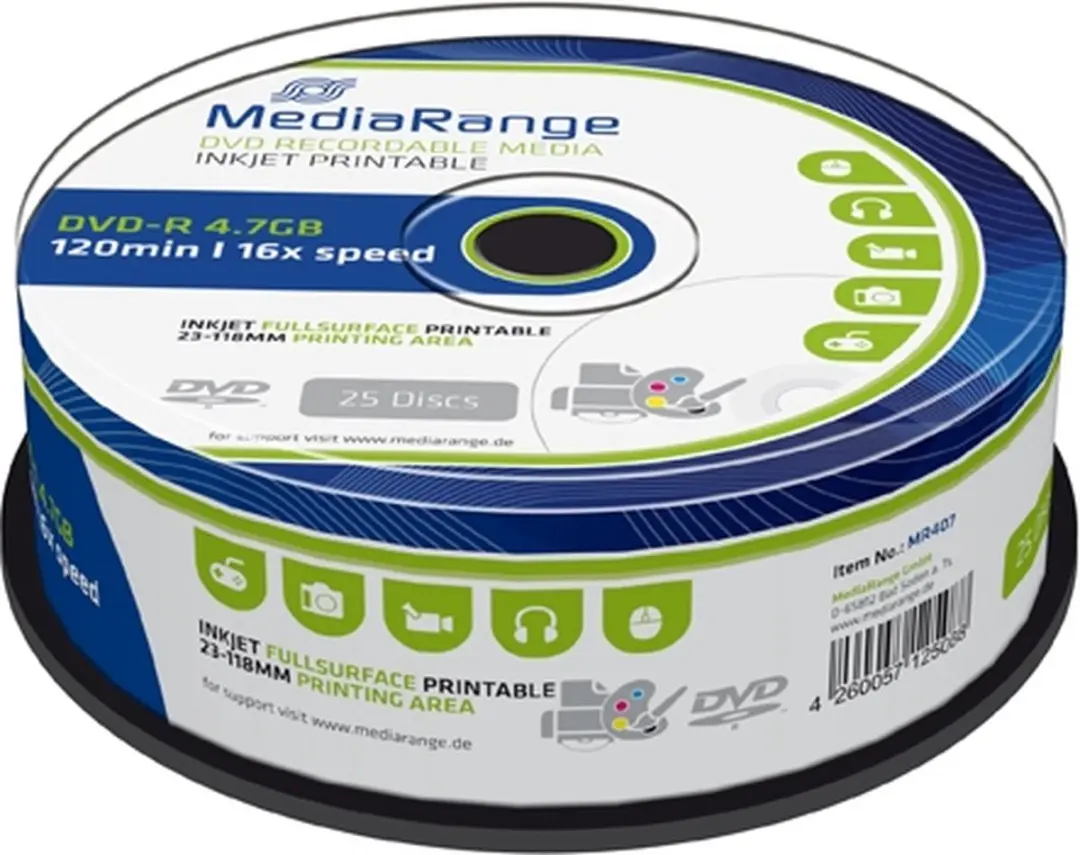 MediaRange MR407 DVD-R 4.7GB