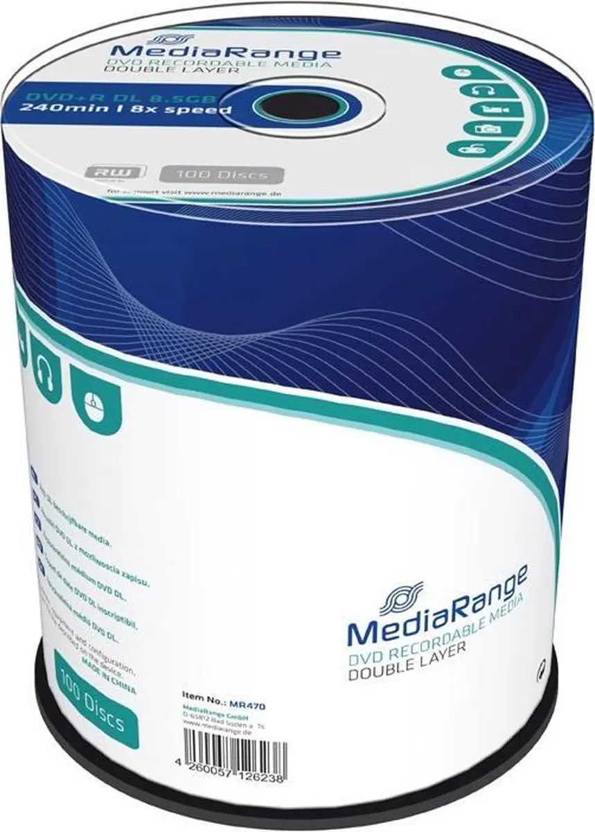MediaRange MR470 DVD+R DL 8,5GB