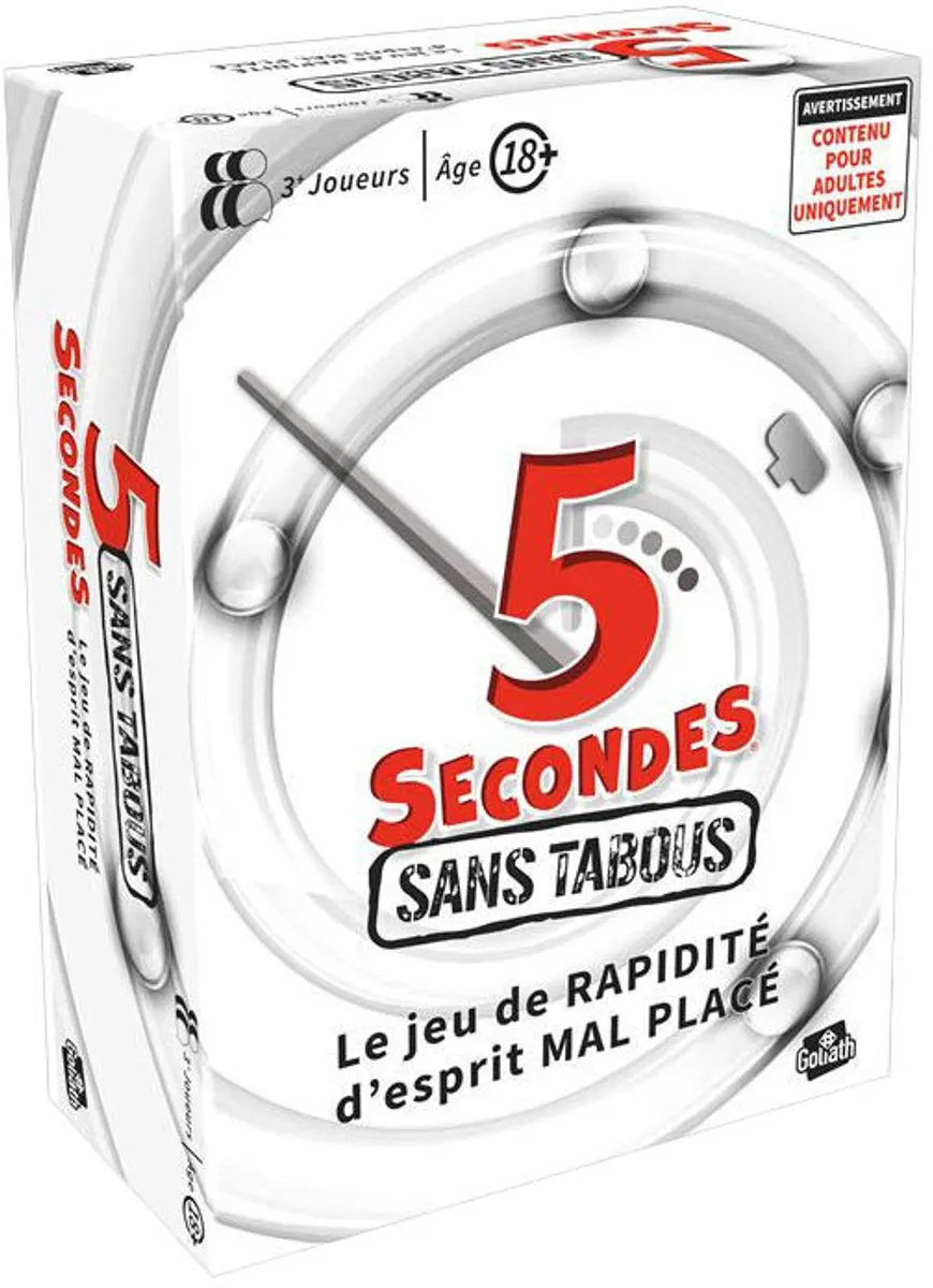 Goliath 5 Seconds Gezelschapsspel - Franstalig