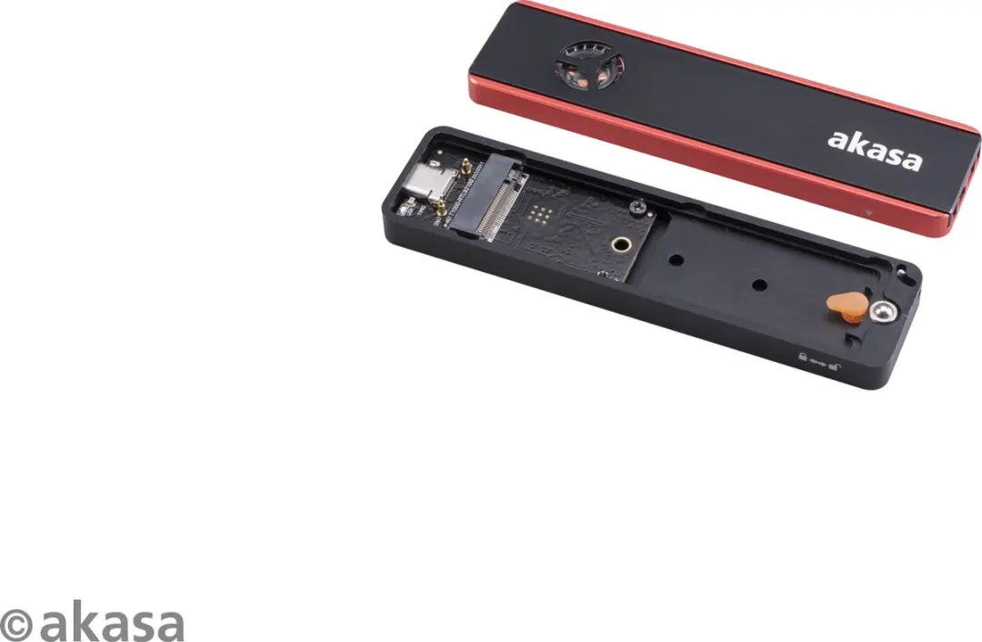 Akasa Vegas SSD Mate AK-ENU3M2-06 M.2 Behuizing - Zwart - afbeelding 5 van 6