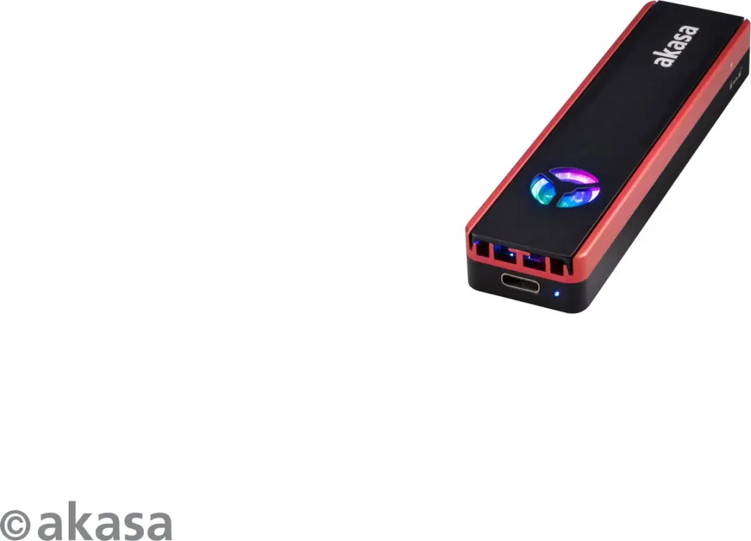 Akasa Vegas SSD Mate AK-ENU3M2-06 M.2 Behuizing - Zwart - afbeelding 3 van 6