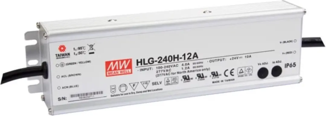 Mean Well HLG-240H-12A LED-driver