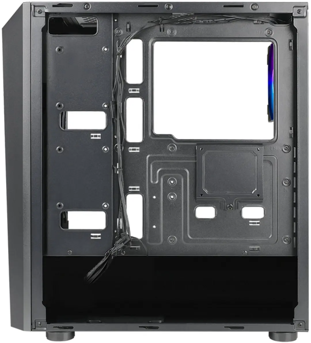 AZZA Sentinel CSAZ-205A01B PC-behuizing - Zwart - afbeelding 6 van 6
