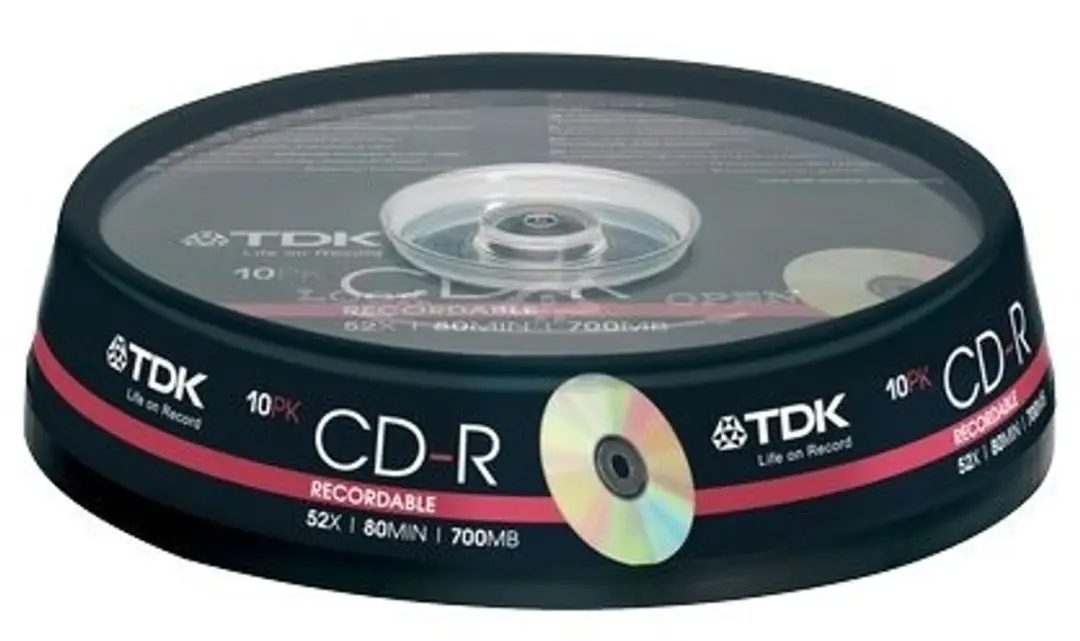 TDK CD-R 700MB 52X CAKEBOX