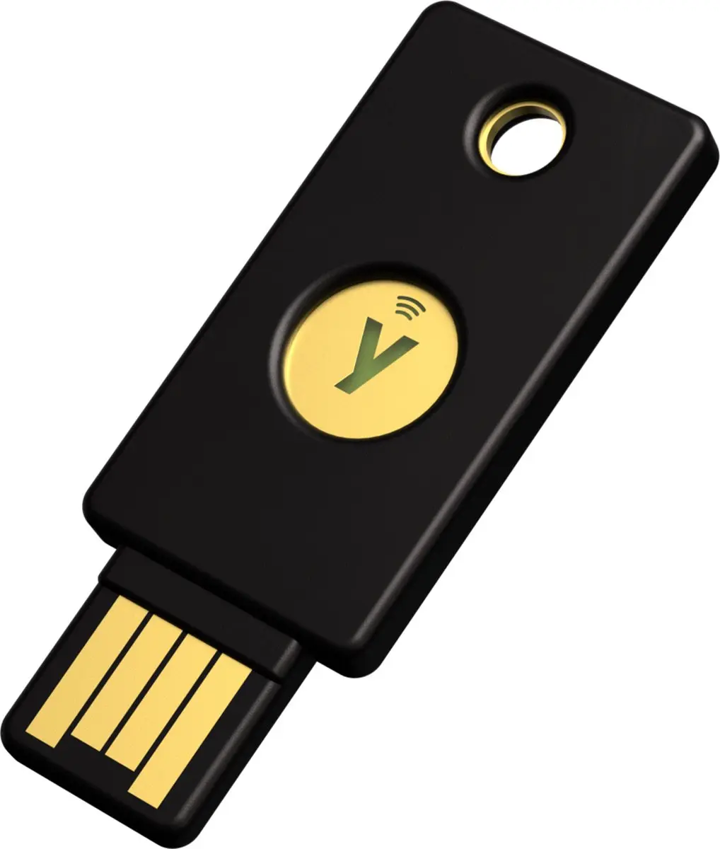 Yubico FIDO2 U2F Security Key NFC