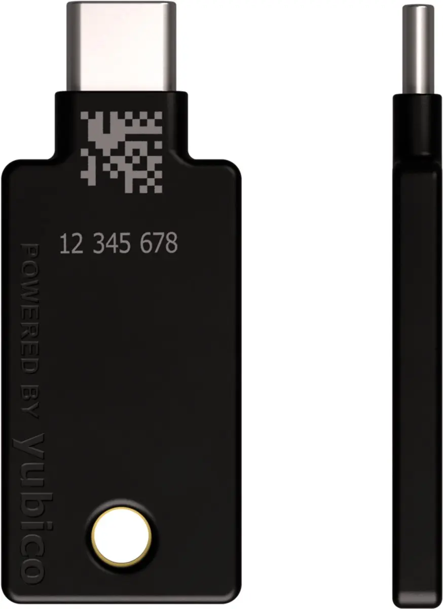 Yubico YubiKey 5C NFC - USB-C - 2 stuks - afbeelding 2 van 6