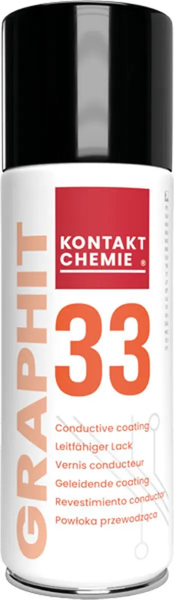 Kontakt Chemie Graphit 33 Conductive Coating - 200ml - afbeelding 2 van 4